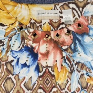 Floral Multi-pattern Top